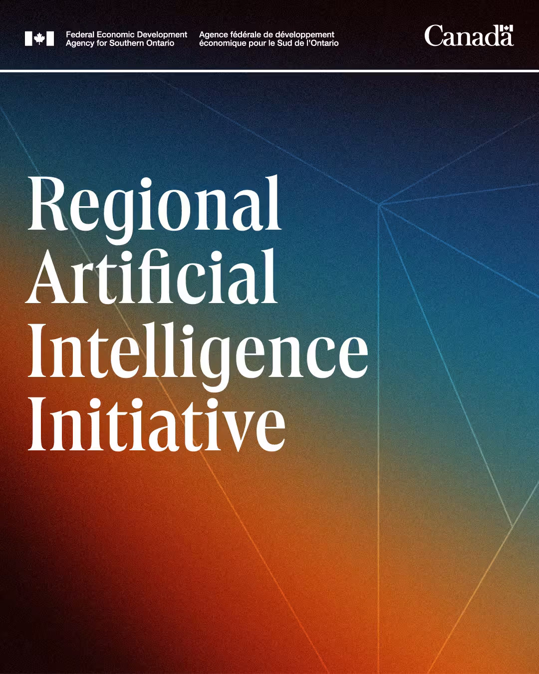 FedDev Ontario’s Regional Artificial Intelligence Initiative